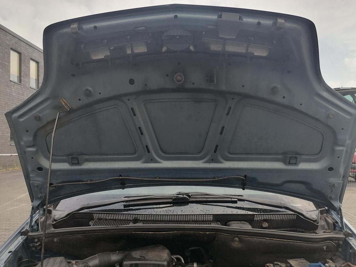 Opel Meriva A original Motorhaube Blaumetallic Z21T Eisenherz Bj.2008